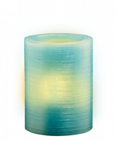 Ночник свеча Jazzway CL1-E34BI 2xAAA 100x74x74 воск голубой