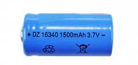 Аккумулятор LI-Ion 3.7V 1800mAh тип 16340 аналог литиевой батарейки CR A123 (50/800)