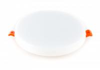 Панель светодиодная встраиваемая круглая 25Вт 6500К 120 мм белая монтажный диаметр 50-165 мм