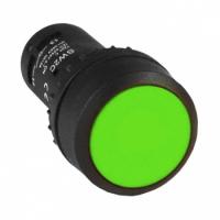 Кнопка SW2C-11 c фиксацией зеленая