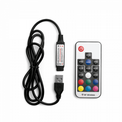 Контроллер для светодиодной ленты RGB 12V WLC-CP/02 USB мини