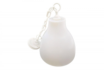 Люстра колокол большой белый цепь 60 Вт Е27 (5)