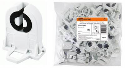 Патрон G13 втычной стоечный крепление на защелки