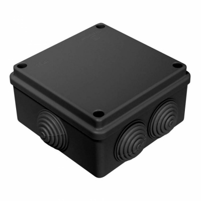 Коробка 100х100х50 IP55 черная (18 шт/упак)