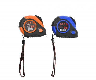 Рулетка 3м 3 фиксатора, обрез.корпус "LIT" (12/180) (10013160/310123/3042207, Китай)