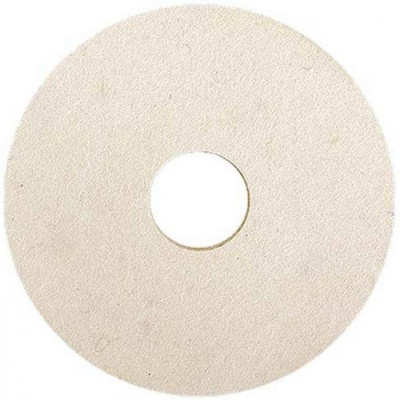 Круг торцевой сплошной полировальный войлочный 125 мм (30/300)