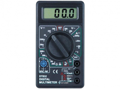 Тестер DT-832 B звук. сигн.(100)