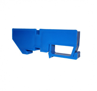 Изолятор ДИН синий