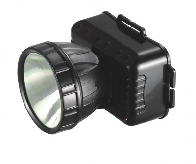 Фонарь налобный Спутник аккум AFH729-3W