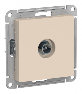 Розетка Атлас TV бежевая (10)
