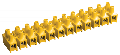 Колодка клеммная 4-10 мм (15А) 12 клемм ЗВИ-15