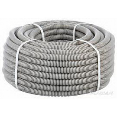  Гофротруба d 20 с протяжкой бухта 100 м. Идеал