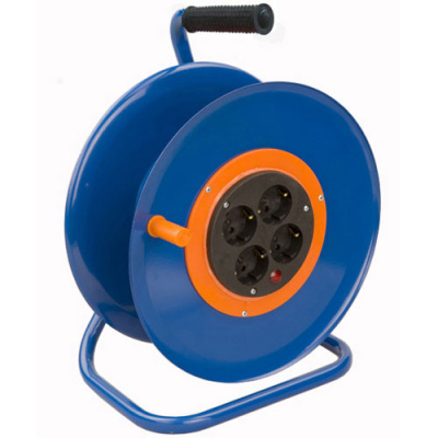 Катушка для удлинителя 4 розетки 210мм