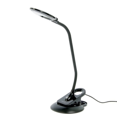 Светильник настольный LED TL-314BB светодиодный с прищепкой 5 Вт черный