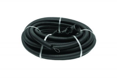 Гофротруба d 32 черная ПНД с протяжкой СПЛt бухта 25 м