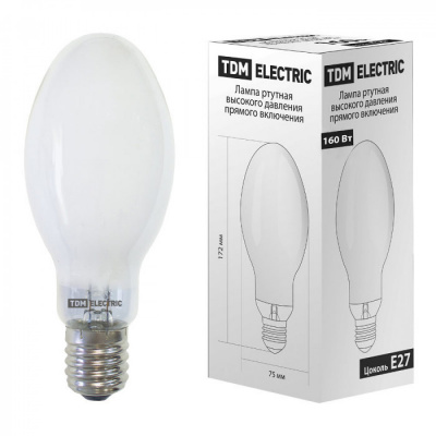 Лампа ДРВ 160 Вт Е27