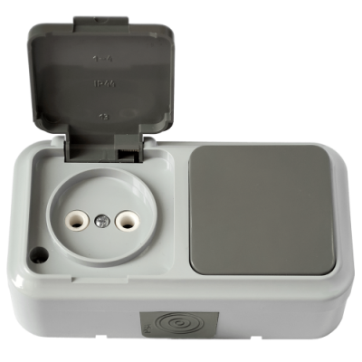 Блок 1 кл + 1 б/з В-РЦ-653 Пралеска IP54