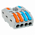 Клемма розеточная СМК 222-424 разветвительная 4 выхода 0,08-4 мм2 EKF