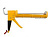 Пистолет для герметика полукорпусной железный желтый/зеленый усиленный (50)