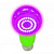 Лампа светодиодная для растений 15 Вт Е27 спектр для рассады и цветения