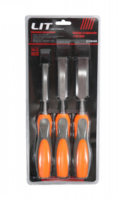 Набор стамесок 3пр.(12мм,19мм,25мм) "LIT" (6/36)