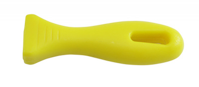 Ручка для напильников пластиковая желтая д.6