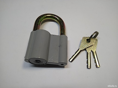 Замок навесной ВС-60 серый (96)