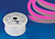 Лента светодиодная гибкая герметичная НЕОН розовый цвет 8 Вт/м IP67 220В