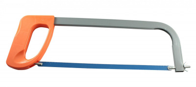 Ножовка по металлу с пластиковой оранжевой ручкой ЭКОНОМ (60)